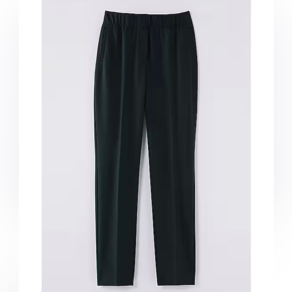 J. Jill Black Ponte Welt-Pockets Slim-Leg Pants NWT